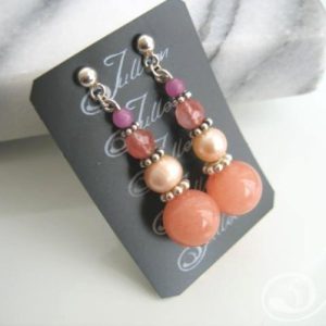 Celia Pearl Cluster Earrings E026-27