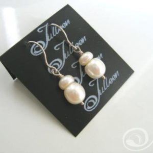 Tanya Pearl Cluster Earrings E007-20