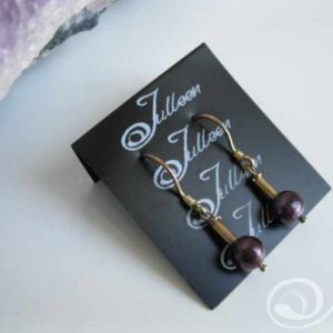Christmas Cherry Earrings E047-25