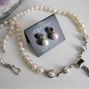 Tess Garnet Drop Set Pd004