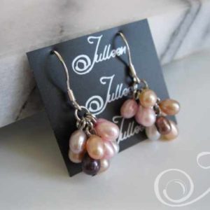 So Sweet Cluster Pearl Earring ECP001