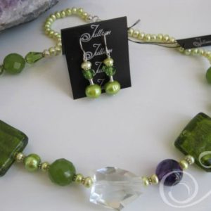 Pixy Necklace Earring Set SVOO7.SET