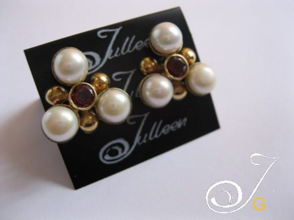 Clip On Maja Red Earrings. SOLD OUT