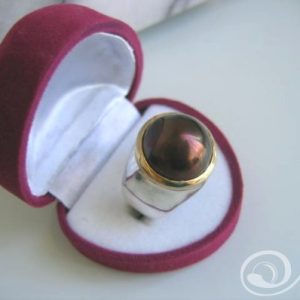 Goddess Moon Mabe Ring