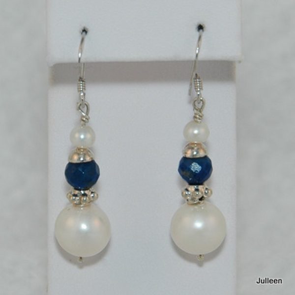 Amy Lapis Earrings - Image 2