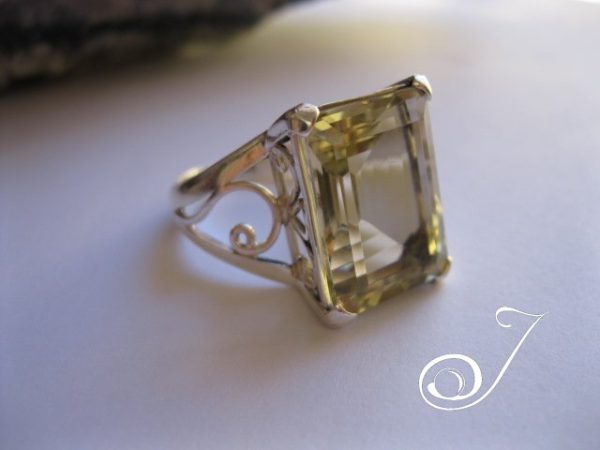 Ms Dubois Gemstone Ring the OMG Citrine Ring - Image 2