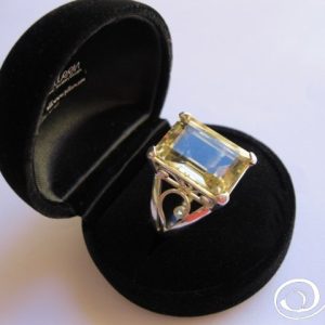 Ms Dubois Gemstone Ring the OMG Citrine Ring