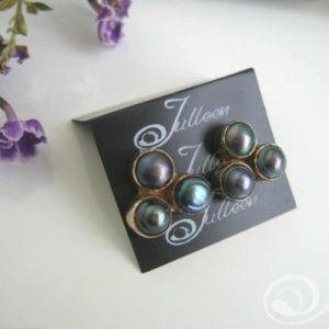 Shireen Peacock Green Earrings