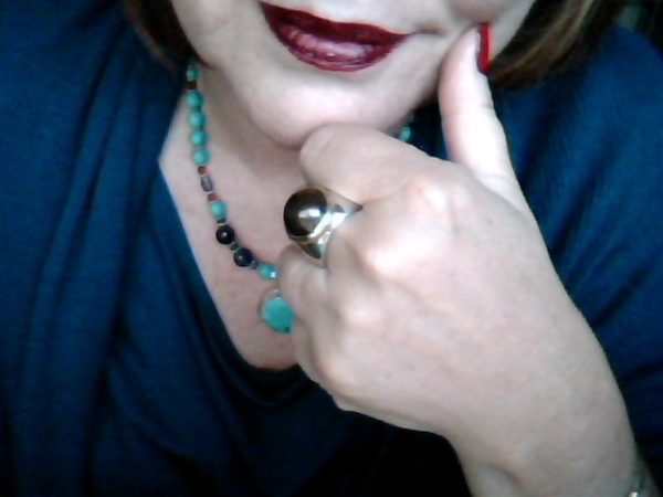 Goddess Moon Mabe Ring - Image 2
