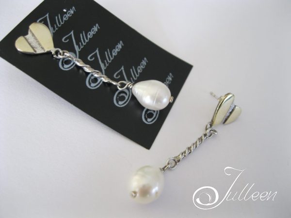 Tina Drop Earrings - Image 2