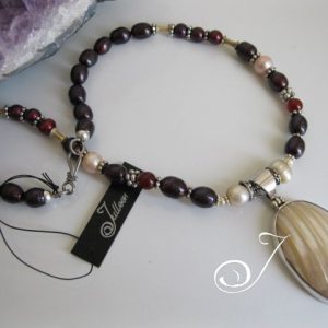 Grimm Red Pearl Necklace