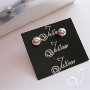 Sterling Silver Ball Earring on Post