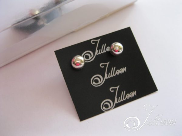Sterling Silver Ball Earring on Post